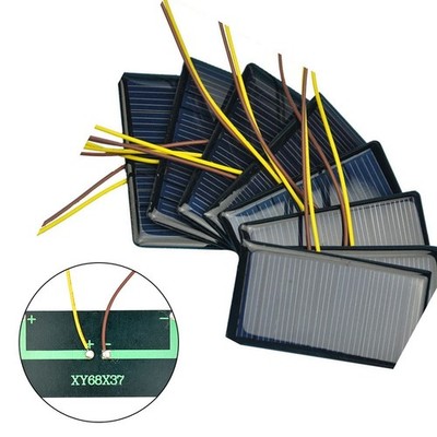 Nachhaltige Stromquelle 10er Pack Miniatur Solarzellen Ladegeräte für Zuhause