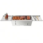 Portable Foldable Charcoal BBQ Grill for Outdoor Camping Barbecue Stove Cooker
