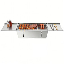 Portable Foldable Charcoal BBQ Grill for Outdoor Camping Barbecue Stove Cooker