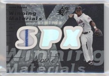 2007 SPx Winning Materials Limited Silver 72/99 Jose Reyes #WM-JR Patch 2h4