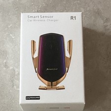 Smart Sensor Car Wireless Charger R1 Simple Fast Automatic Phone Holder