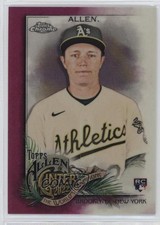 2022 Topps Allen & Ginter Chrome Magenta Refractor 154/199 Nick Allen #221 13gh