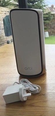 Router - Netgear Orbi 970 Series RBE973 Quad-Band WiFi 7 Mesh Router