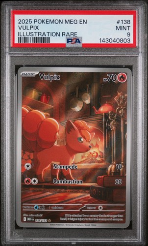 Vulpix graded PSA 9 for sale on eBay