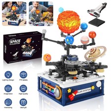 Solar System Planetary Model Toy Diy Science Kit Solar System Building Block Toy