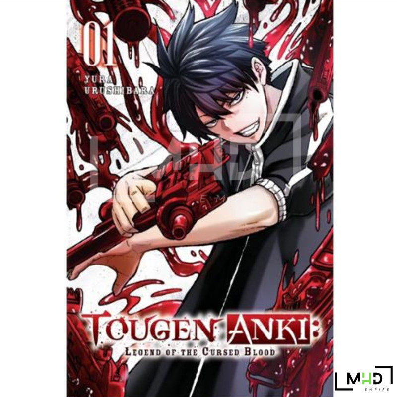 Tougen Anki: Legend of the Cursed Blood English Manga Set (Vol. 1-4) -Free Post