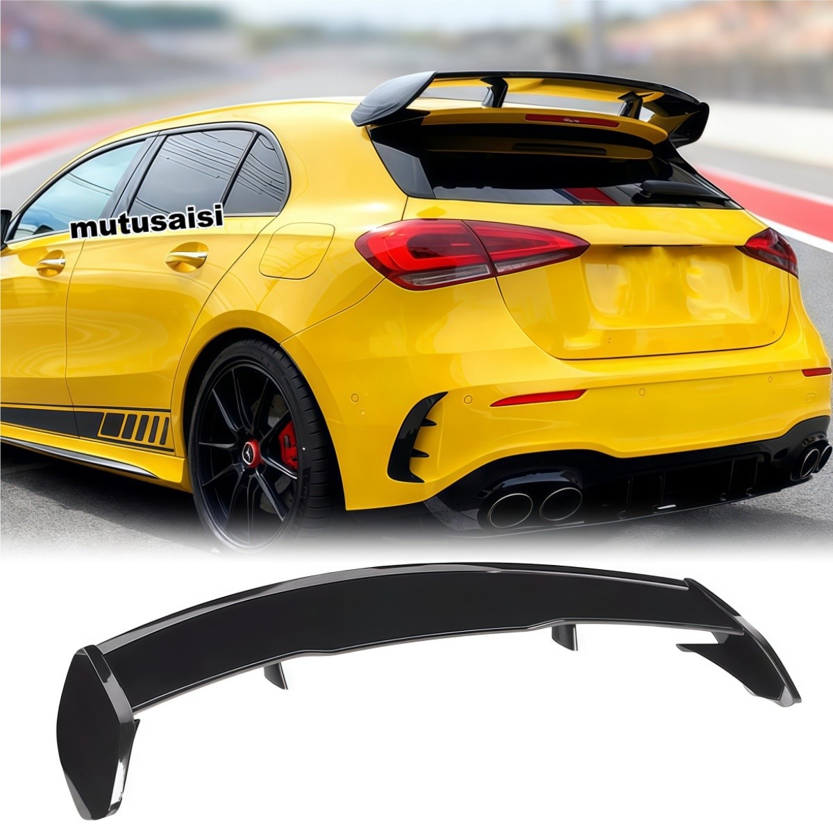 Spoiler W177 pour éliminer l'aspect lisse arrière des Mercedes Classe A 180 à 250