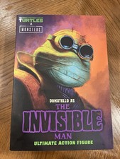 TMNT Donatello Universal Monsters Invisible Man  Neca Action Figure - new sealed