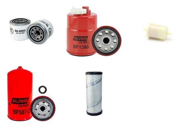 Filter Service Kit FüR Toro Reelmaster 5510 Luft ÖL Kraftstoff W / Kubota V-image