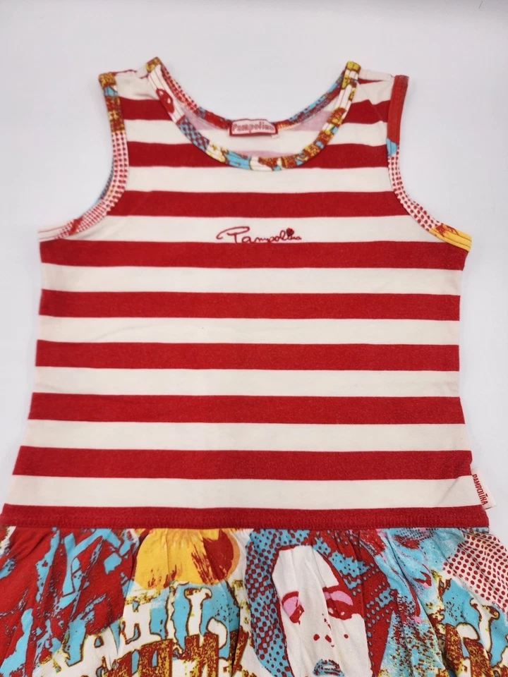 Vestido Pampolina Niñas’ Moda Mezcla Algodón Moda Talla 6 Años Usado Foto 2 de 4