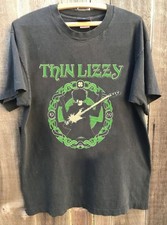 Thin Lizzy Celtic Ring Band Graphic Charcoal Short Sleeve Unisex T shirt KH18038