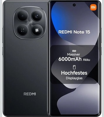 XIAOMI Redmi Note 15 NEU & OVP | 8GB RAM 128GB | 108MP | 6000mAh | AMOLED | IP64