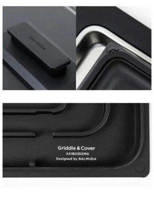 BALMUDA The Plate Pro K10-A100 Griddle & Cover Sold separately
