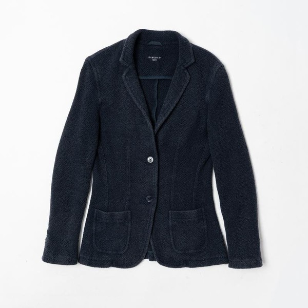 Women Circolo 1901 Blazer Navy Wool 36 / S / 44