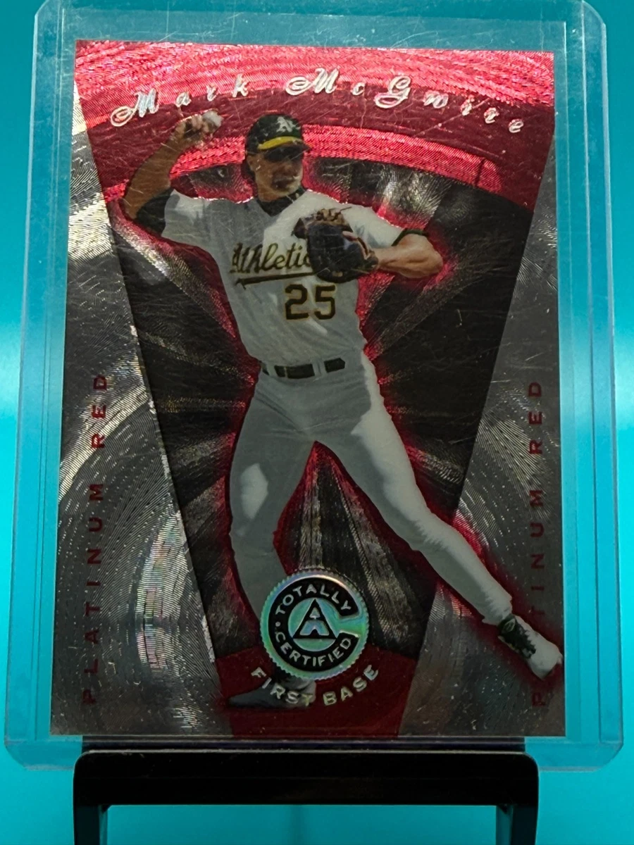 Pinnacle Mark McGwire Serial Numbered Baseball Sports Trading