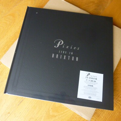 The Pixies Live in Brixton 2004 8 Disc CD Deluxe Set in 12'' Buchhülle NEU