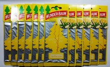 12 x Wunderbaum Vanille Auto Duftbaum Lufterfrischer Air Freshener
