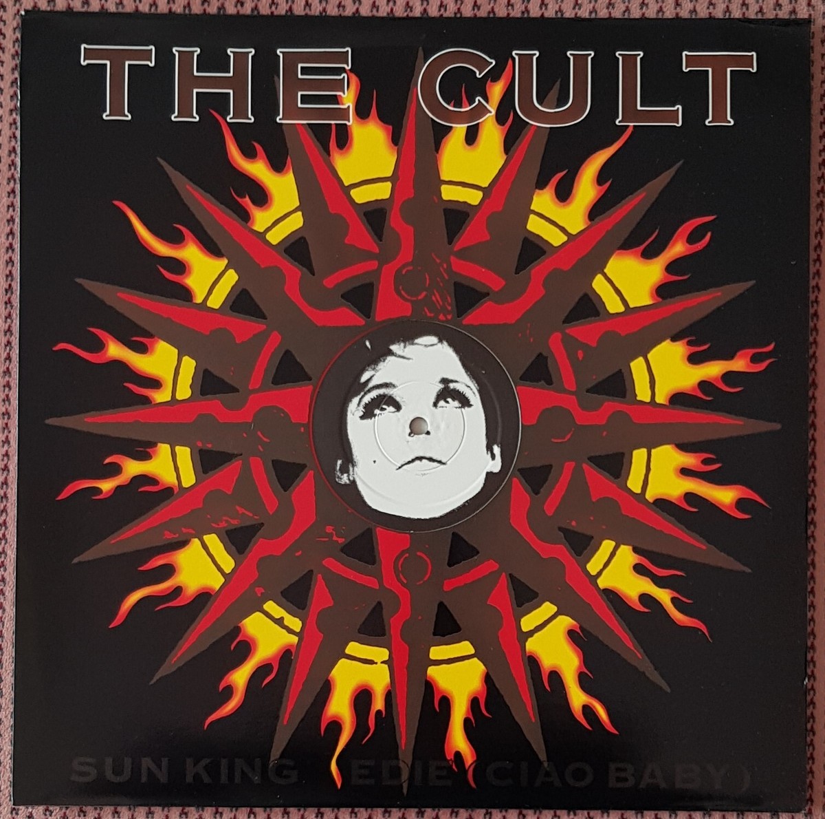 THE CULT SUN KING RARE 3-TRACK UK 12 IN IN LIMITED EDITION 