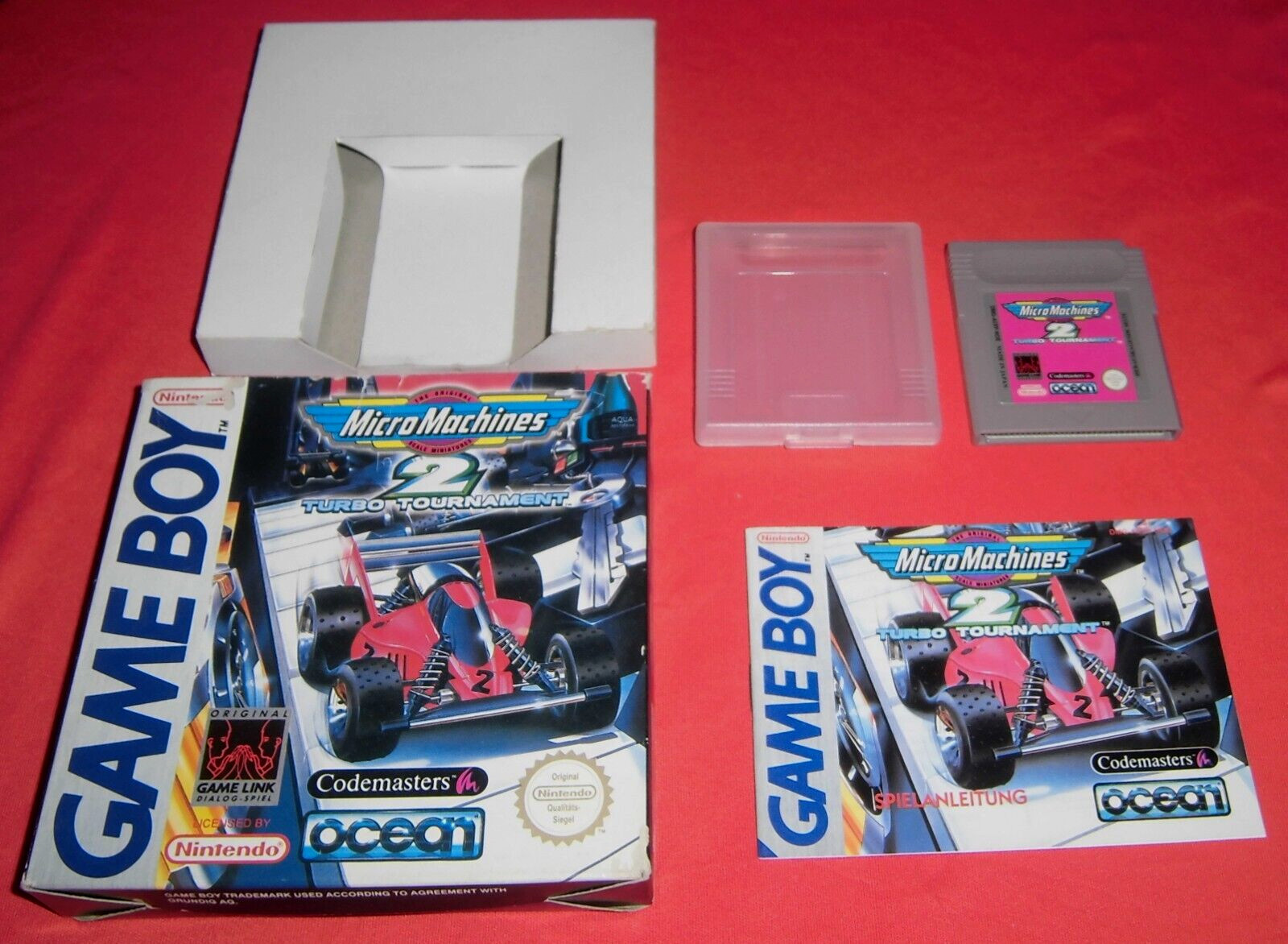 Game Boy Micro Machines 2 Turbo Tournament [NOE] Complet CIB Nintendo Super *JRF