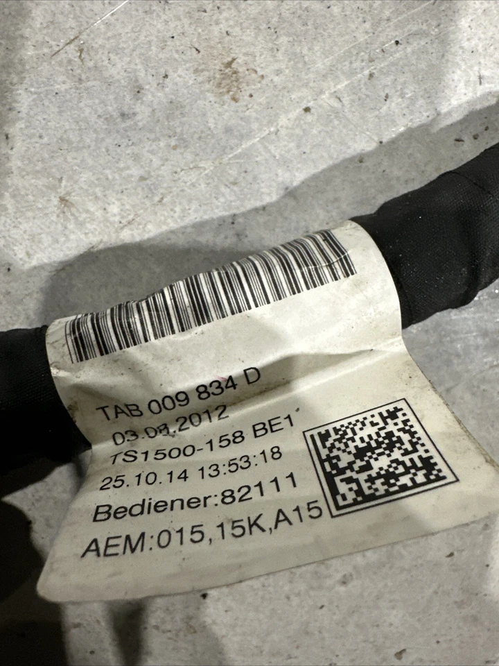 2015 VOLKSWAGEN PASSAT 2.0L CVCA DIESEL MAIN ENGINE WIRING HARNESS OEM 🔥🚗 - Image 3 of 3