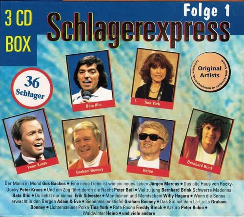CD Various Artists - Schlagerexpress Folge 1   (3 CD-Box) - Bild 1 von 2