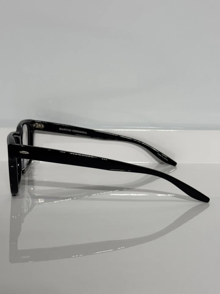 Gafas Barton Perreira Weller 5094F de ajuste asiático de acetato negro 54 mm Foto 3 de 4