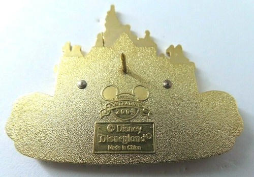 Disney Pin DL - Zugbrückenschloss (gelenkt & beflockt) #12295 - Bild 3 von 3