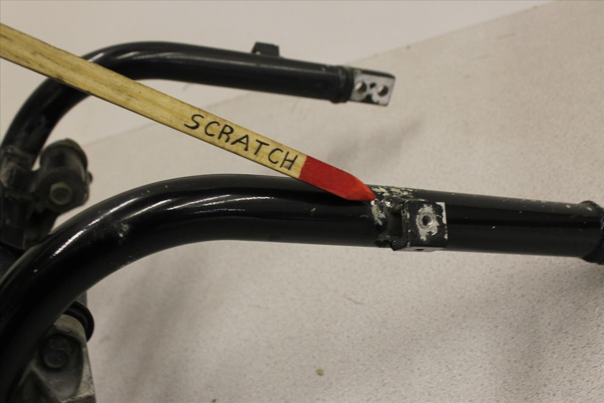 1992 KAWASAKI ZX 1100 NINJA LOWER FRAME UNDER CARRIAGE BAR RAIL