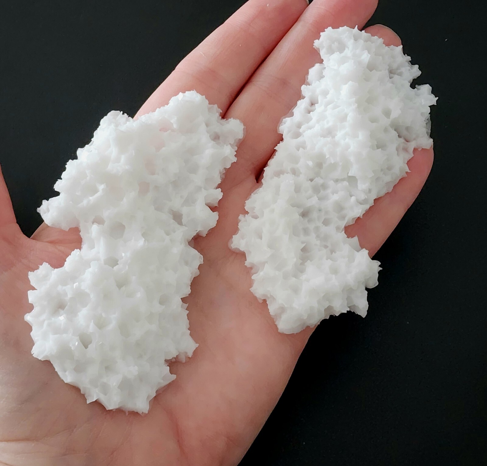 Set 5 ISLAND Druzy Cluster Silicone Inserts AU