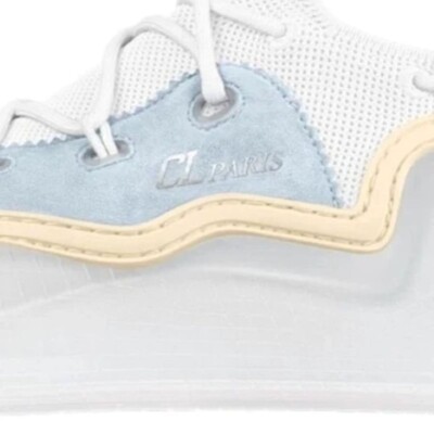 $895 CHRISTIAN LOUBOUTIN Suede Arpoador Sneakers w/ Spikes  display picture 2