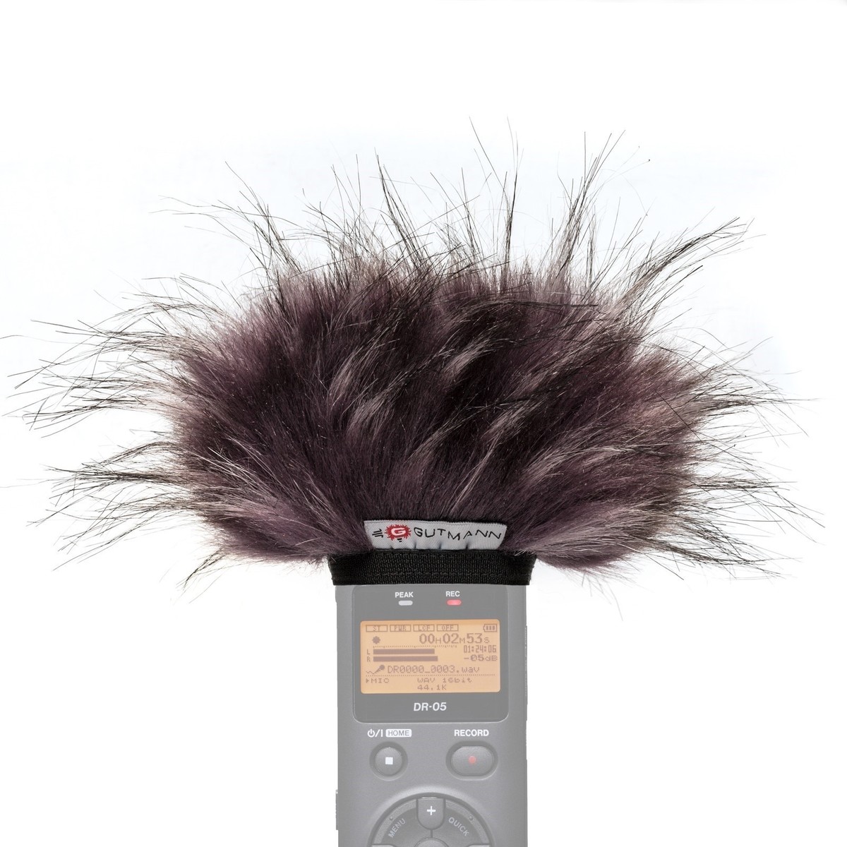 Gutmann Mikrofon Windschutz Fell für Tascam DR-07X Handgefertigt in Deutschland