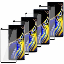 For Samsung Galaxy Note 9 Case Friendly Clear Tempered Glass Screen Protector