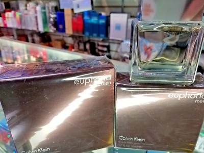 EUPHORIA men by Calvin Klein for Him 1.7 oz / 50 ml or 3.4 oz / 100 ml * NEW