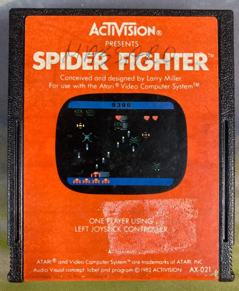 Spider Fighter, Tron Deadly Discs, and Seaquest for Atari 2600 (1982) - Image 4 of 4