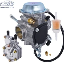 Carburetor w/ Fuel Pump Kit For Polaris Sportsman 500 HO 4X4 400 450 335 700 600