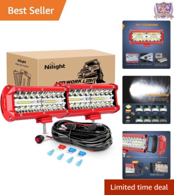 High-Performance 6.5 Inch LED Light Bar with  Rating for SUVs and Trucks