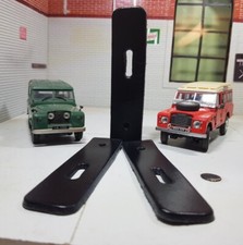 Land Rover Series 2 2a 3 Front Seat Back Leather Retaining Straps x3 331273