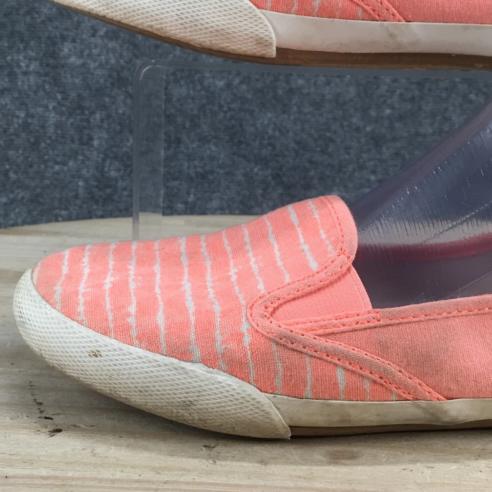 Mocasín informal sin cordones Roxy Shoes para mujer 8,5 Malibu II ARJS300229 tela rosa Foto 4 de 4