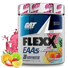 GAT SPORT Flexx EAAs + Hydration, Advanced Essential  Assorted Flavor Names 