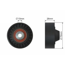 NTY Umlenk-/Führungsrolle Keilrippenriemen für KIA Sorento I JC 3.3 V6 4WD