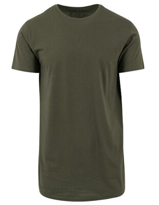 Herren T Shirt Rundhals lang Build Your Brand Shaped Long Tee NEU XS - 5XL