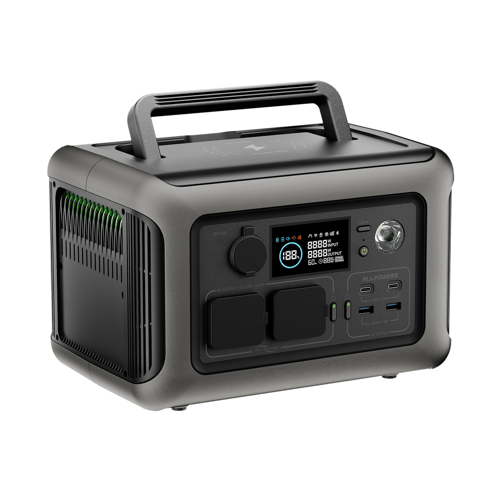 ALLPOWERS 600W Portable Power Station