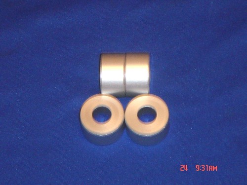 18mm Radial caliper spacers Fit Brembo Nissin Tokico Beringer All 108mm silver - Picture 3 of 3