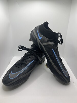 Nike Phantom Gt 2 Gt2 Elite Fg Gr. 41 Schwarz Blau Grau