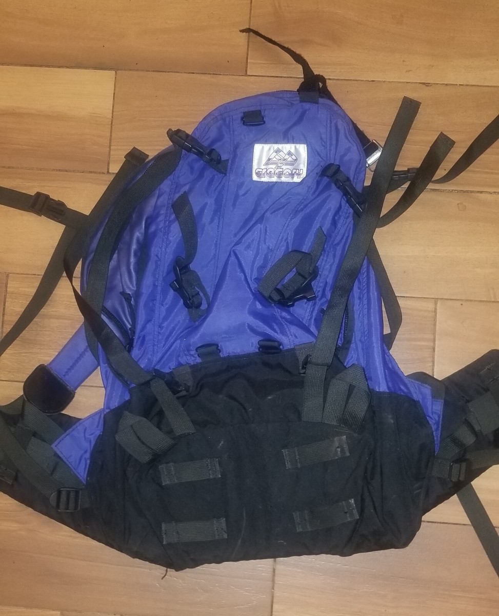 ? Vintage Gregory Backpack Travel Hiking White Label 80s/90s USA 