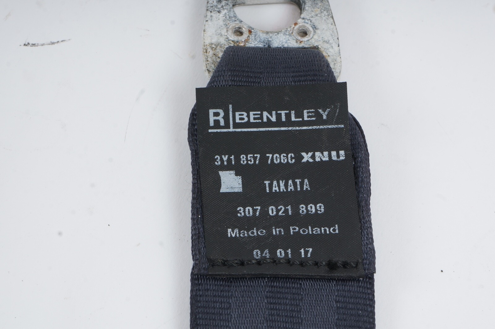 2010 - 2020 Front Right Passenger Seat Belt Retractor 3Y1857706 Bentley Mulsanne