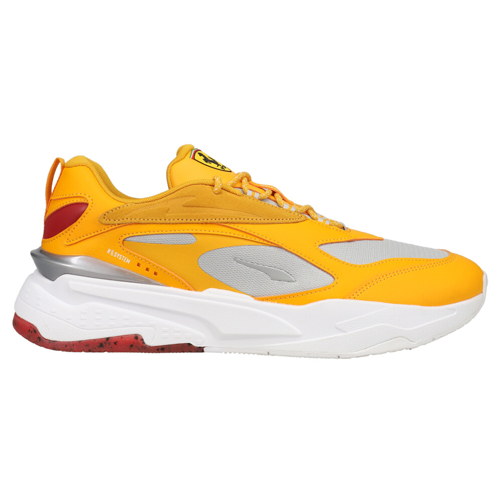 Puma SF RS Fast Lace Up Mens Yellow Casual Sneakers 306980-02