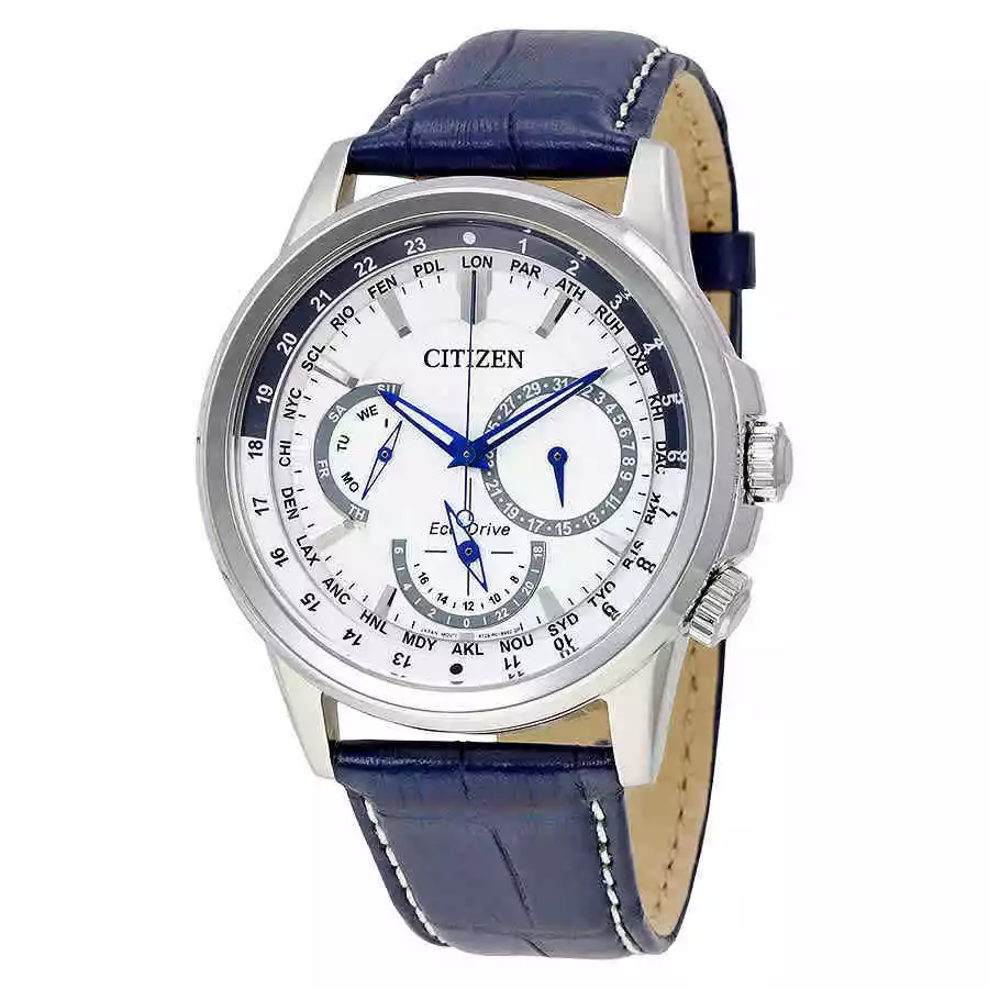 Citizen calendrier world best sale time