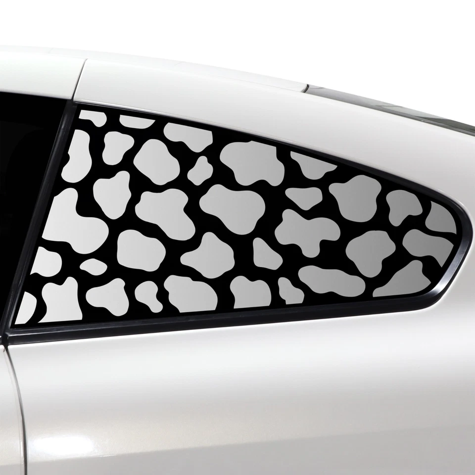 Adesivo adesivo com estampa de vaca leopardo chita janela Infiniti G37 2008-2013 - Imagem 3 de 4