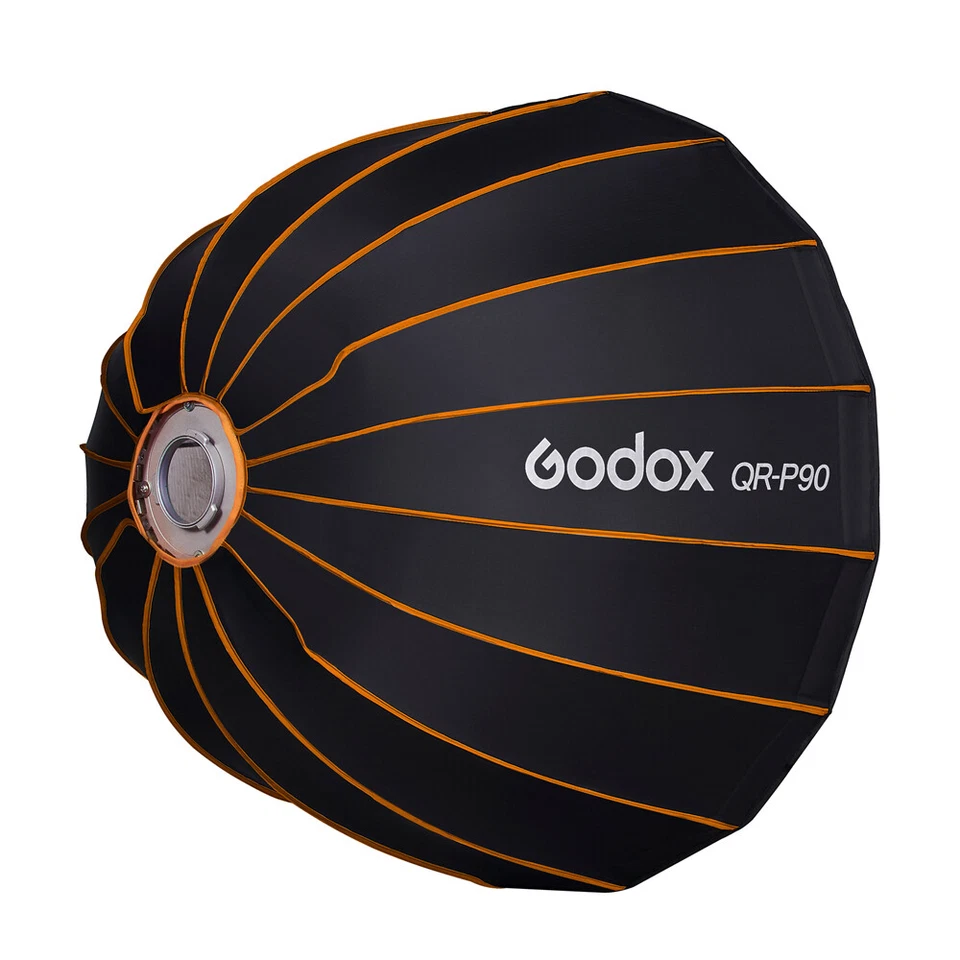 US Godox QR-P90 Quickly Release Parabolic Deep Bowens Flash Softbox / Diffusers - Image 3 of 4